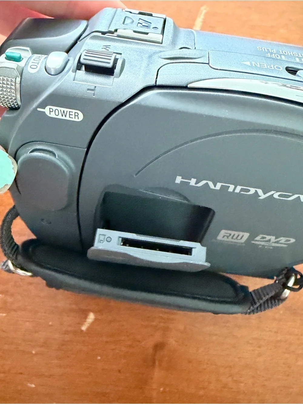 Sony Gray Portable Handycam DVD Camcorder with Remote DCR-DVD305
